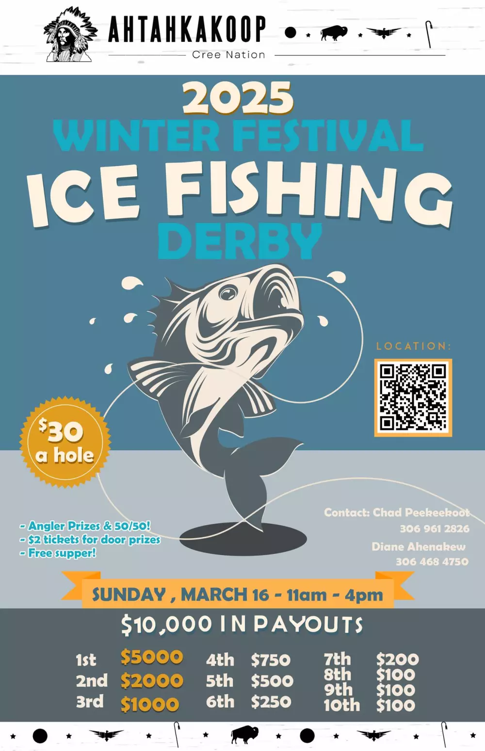 Ahtahkakoop Ice Fishing Derby