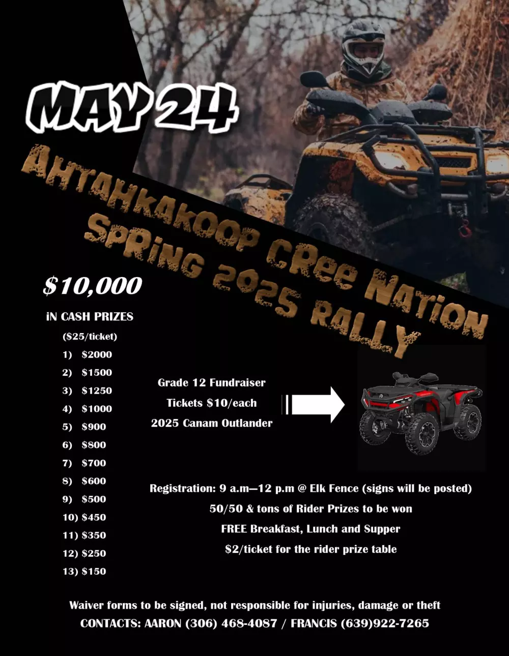 Ahtahkakoop Quad Rally