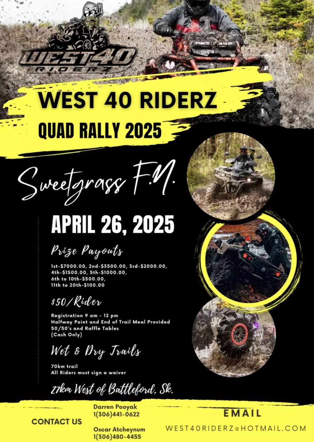 Sweetgrass Quad Rally