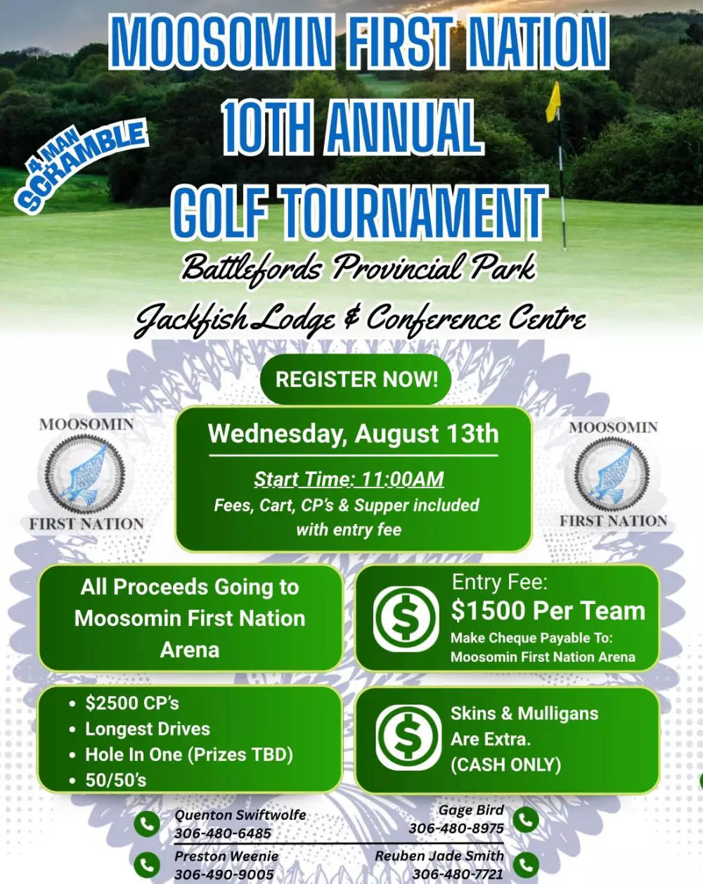 Moosomin 10th Annual Golf Tournament