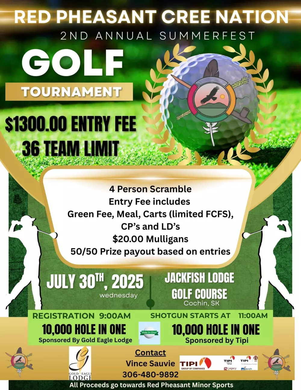 Red Pheasant 2nd Annual Summerfest Golf Tournament