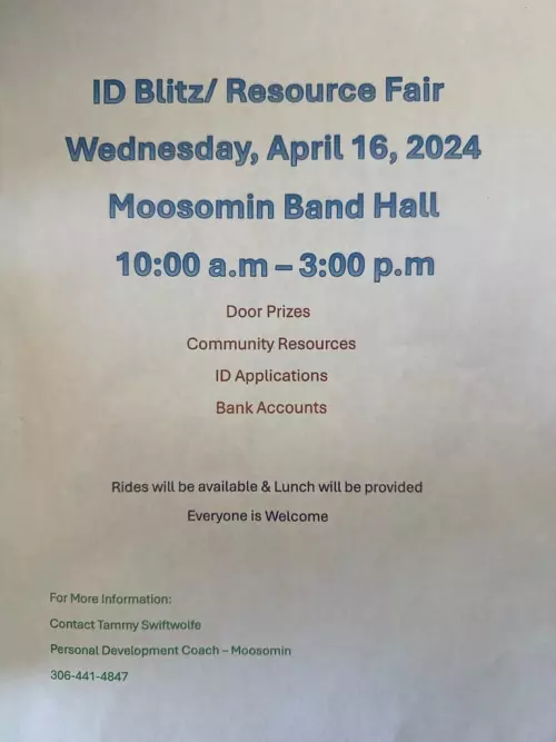 Moosomin ID Blitz