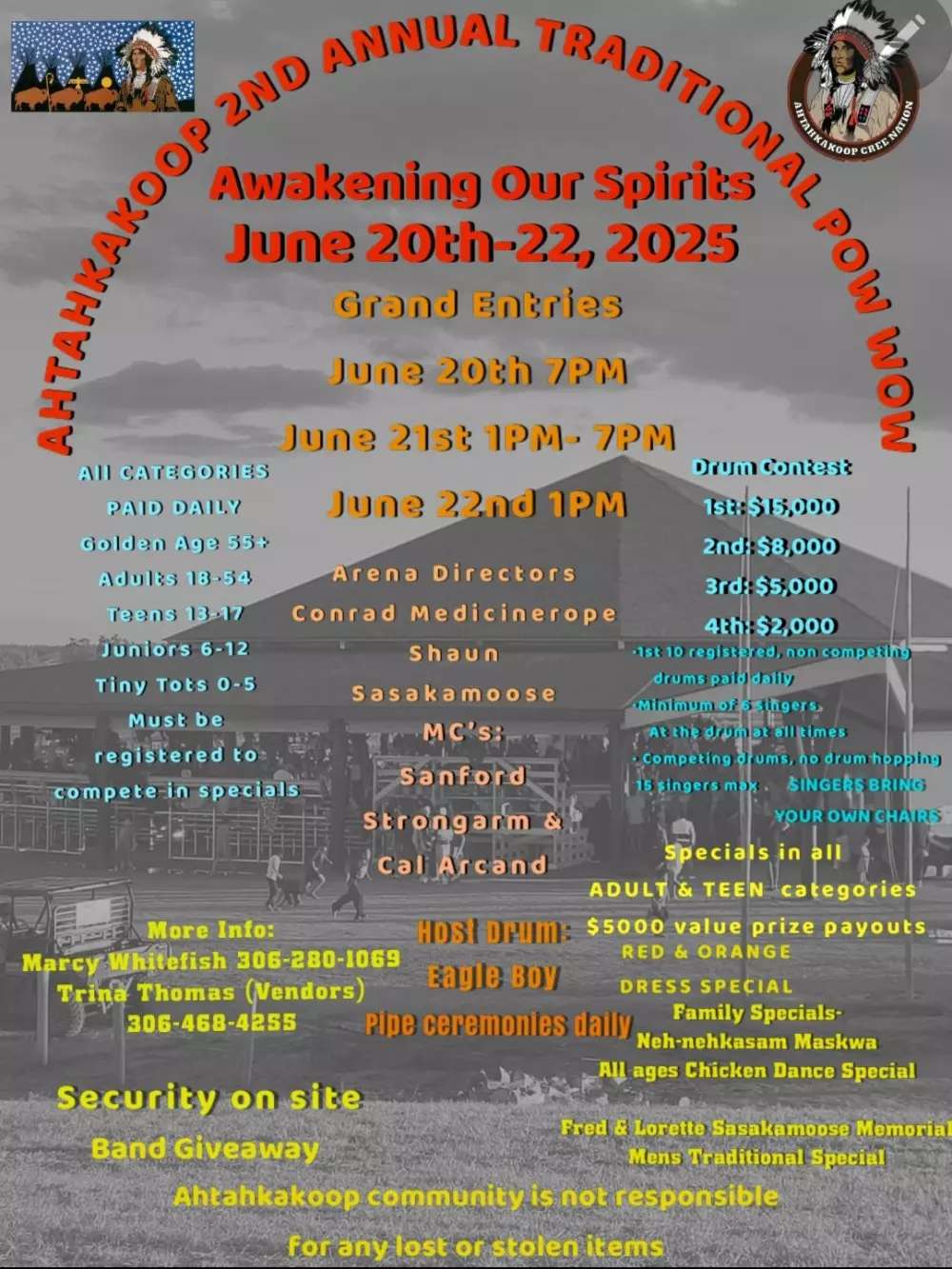 Ahtahkakoop Cree Nation Pow Wow
