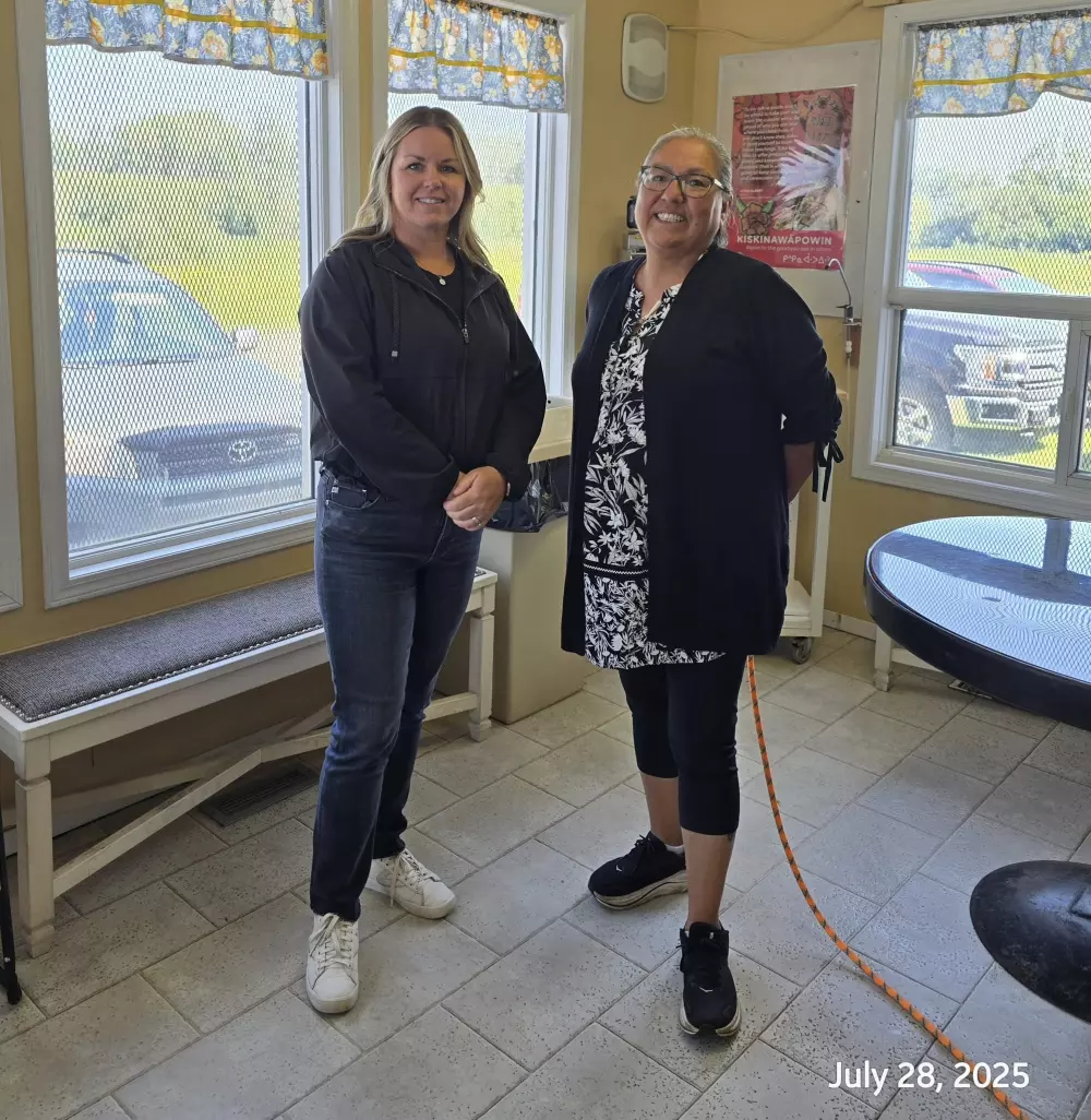 Mayor of North Battleford Tours Sweetgrass First Nation